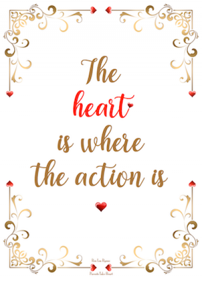 gallery/t- the heart is where the action is